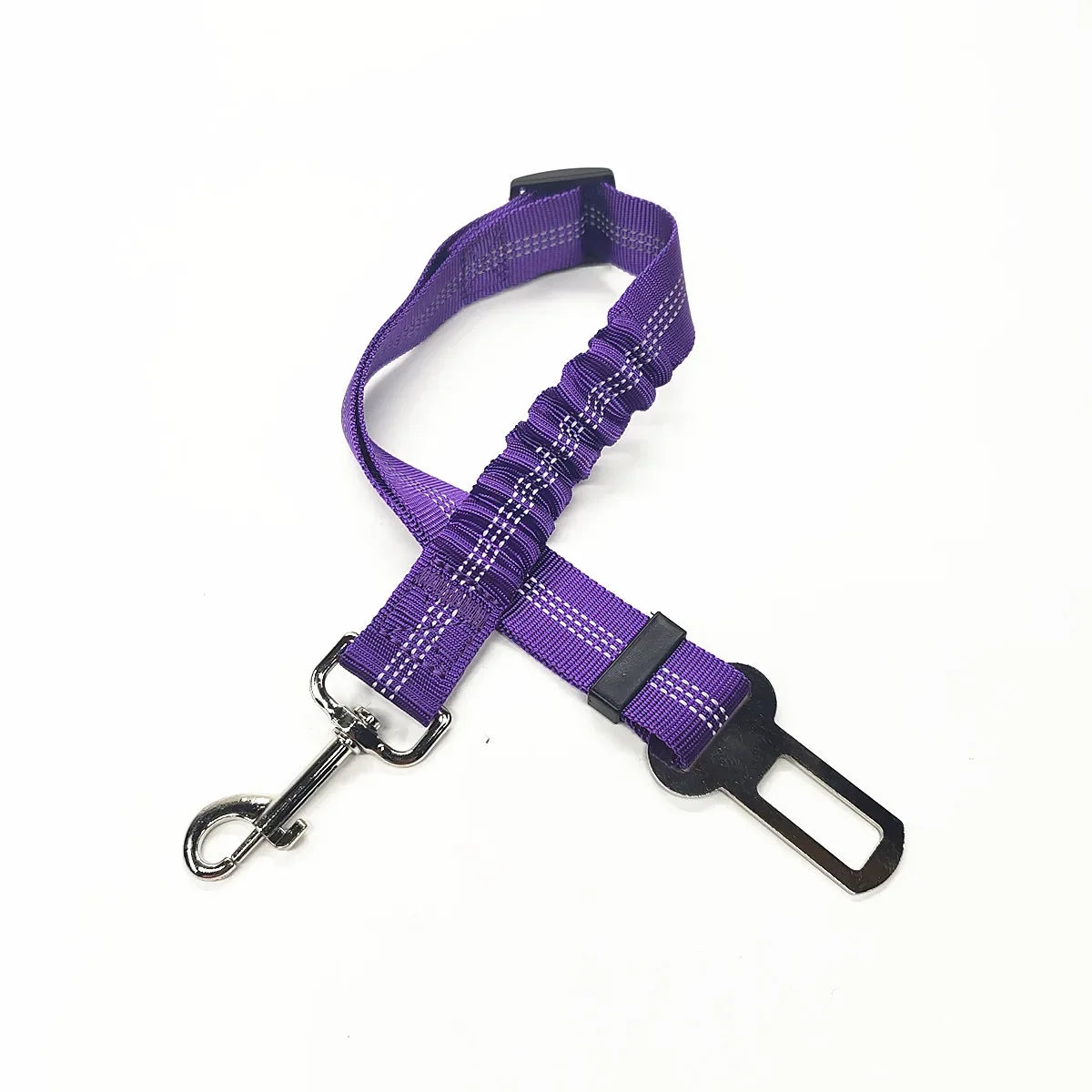 Ceinture de sécurité extensible pour chien – laisse voiture réfléchissante