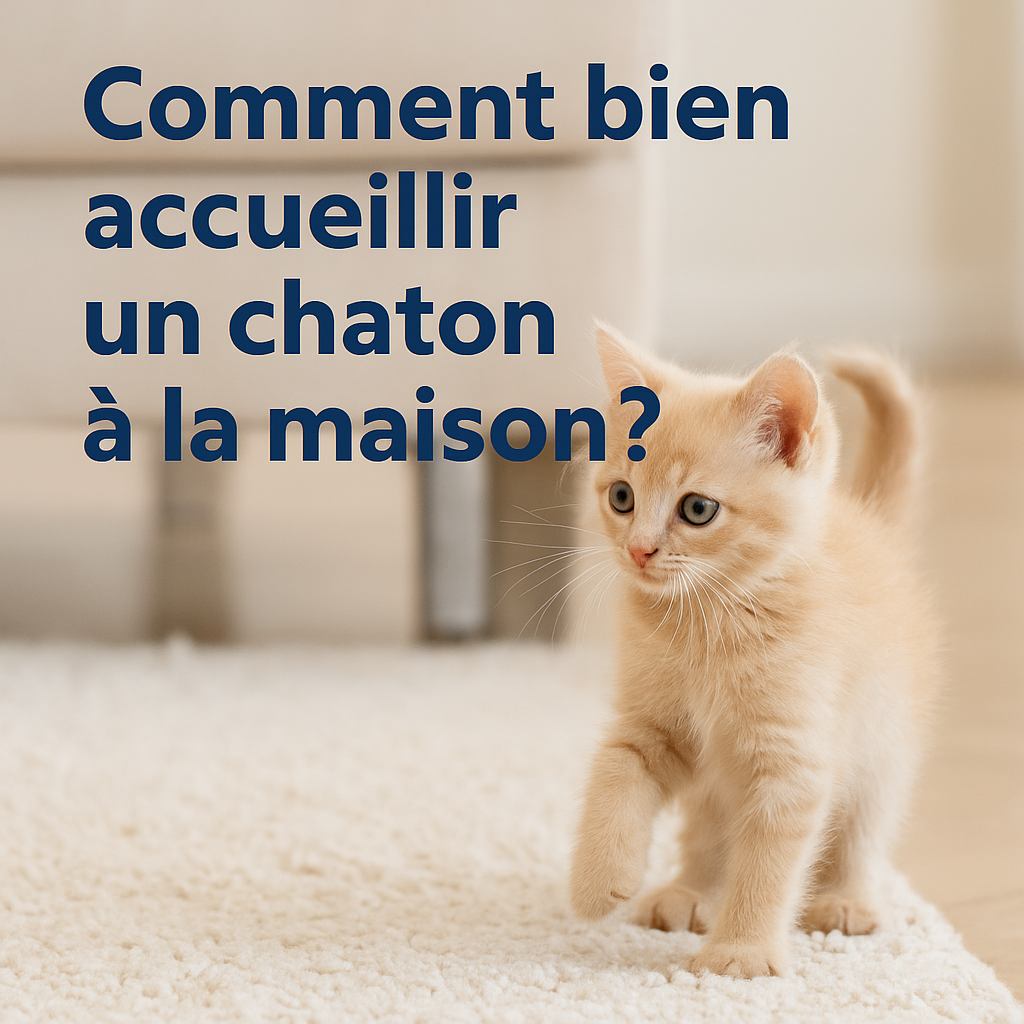 Comment bien accueillir un chaton à la maison ?