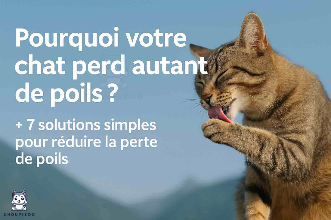 Pourquoi votre chat perd autant de poils ? (+ 7 solutions simples pour réduire la perte de poils)