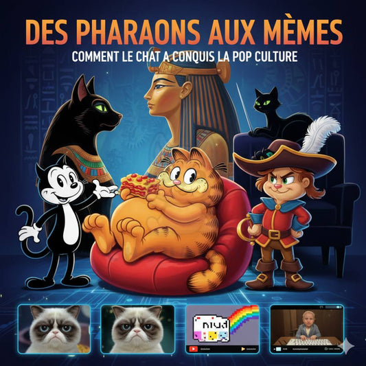 Des Pharaons aux Mèmes : Comment le Chat a Conquis la Pop Culture