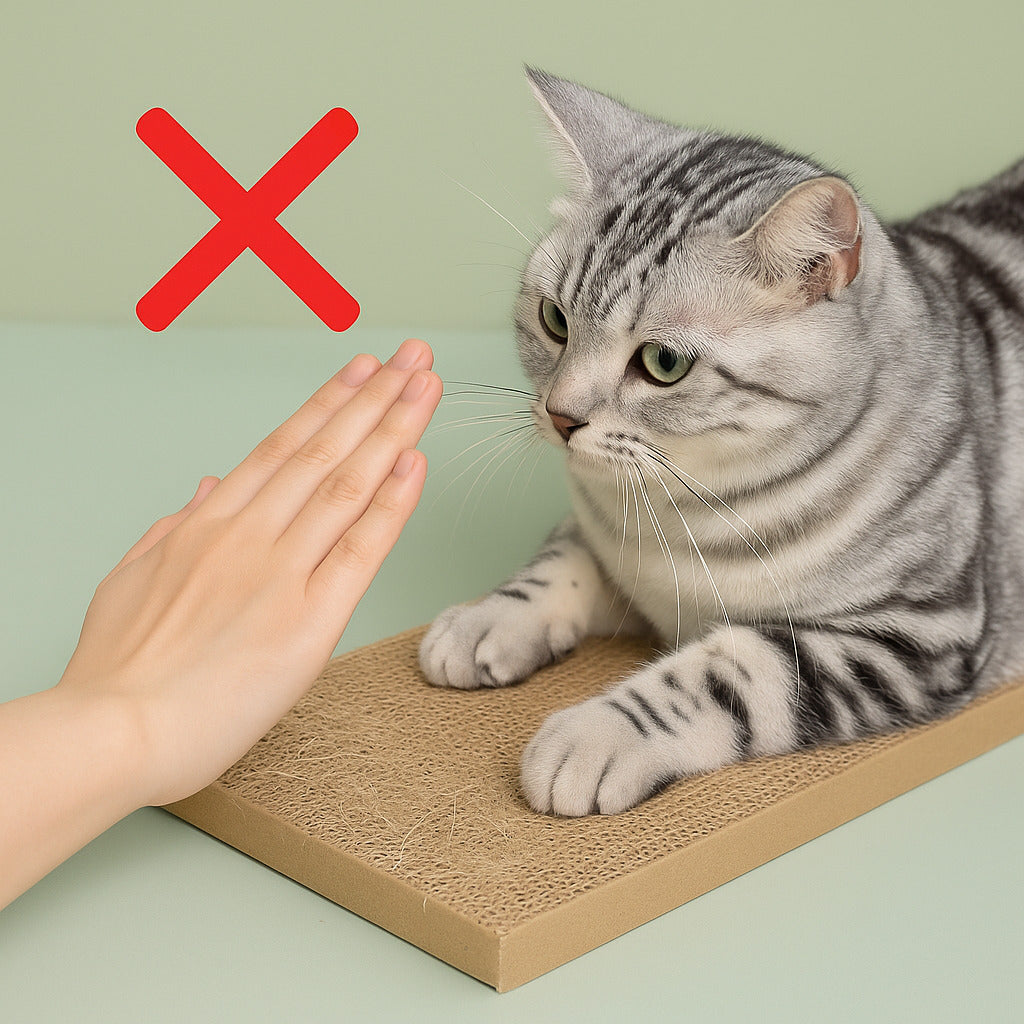 Propriétaire caressant doucement son chat tigré à la maison, moment de complicité et de confiance – ChoupiZoo