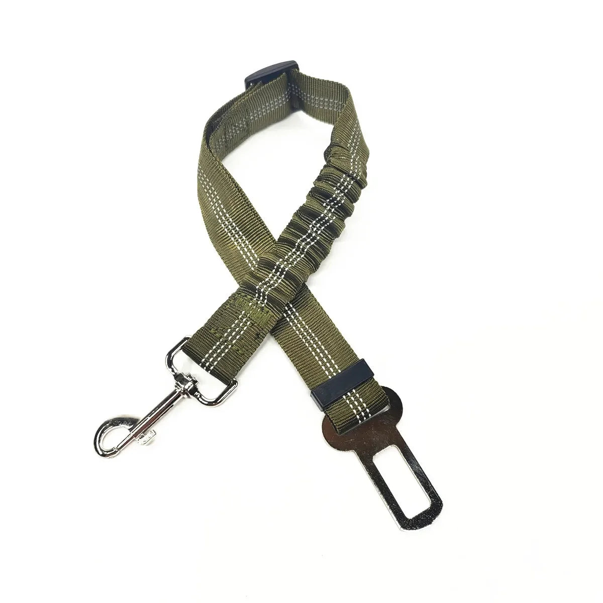 Ceinture de sécurité extensible pour chien – laisse voiture réfléchissante