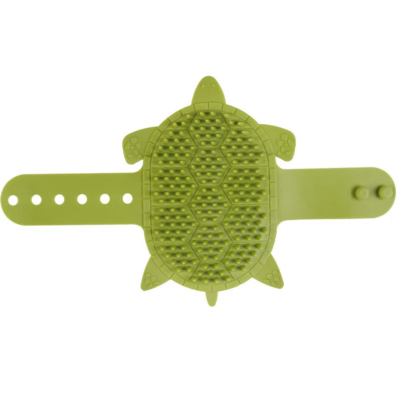 Brosse murale d’angle pour chat – massage et toilettage