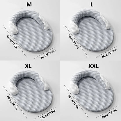 Coussin rafraîchissant pour chien et chat – lit d’été respirant Ice Silk