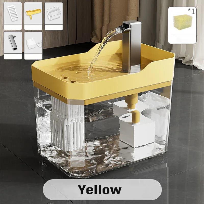 Fontaine à eau USB 1,5 L pour chat – hydratation et chaleur