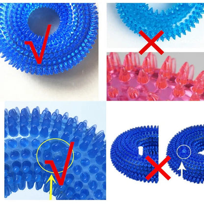 Jouet à mâcher anti-tartre pour chien – brosse dentaire ludique