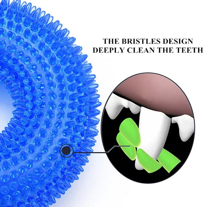 Jouet à mâcher anti-tartre pour chien – brosse dentaire ludique