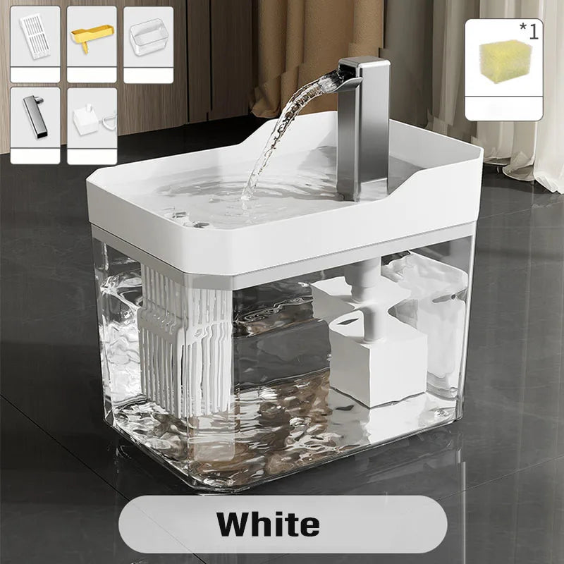 Fontaine à eau USB 1,5 L pour chat – hydratation et chaleur