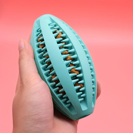 Balle à Mâcher Interdentaire – Jouet Interactif pour Chiots & Petits Chiens (TPR Haute Résistance)