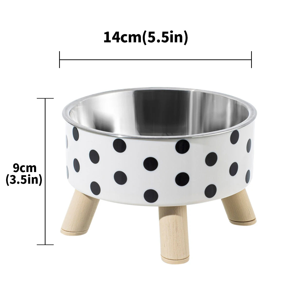 Gamelle inox antidérapante chien et chat – repas, voyage et terrasse