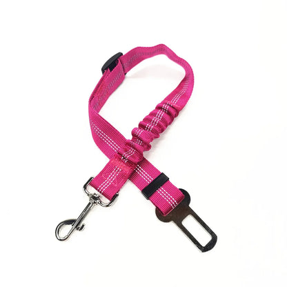 Ceinture de sécurité extensible pour chien – laisse voiture réfléchissante