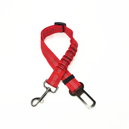 Ceinture de sécurité extensible pour chien – laisse voiture réfléchissante