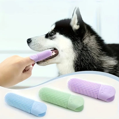 Brosse à Dents 360° en Silicone – Nettoyage Doux & Efficace pour Chiens et Chats