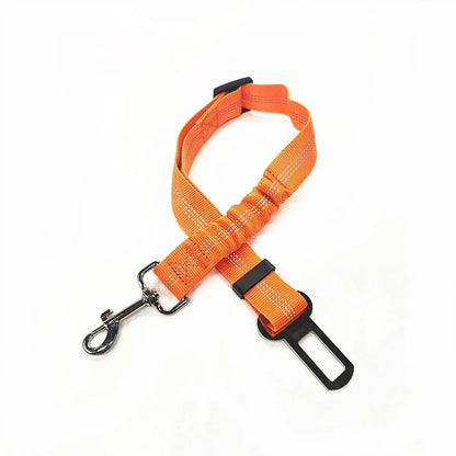 Ceinture de sécurité extensible pour chien – laisse voiture réfléchissante