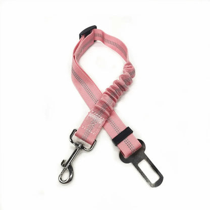 Ceinture de sécurité extensible pour chien – laisse voiture réfléchissante