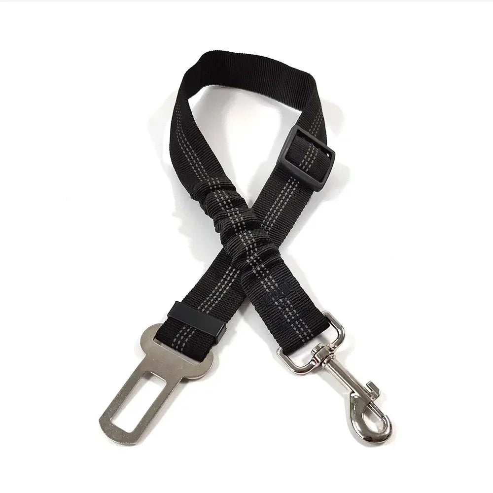 Ceinture de sécurité extensible pour chien – laisse voiture réfléchissante