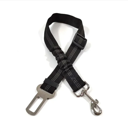 Ceinture de sécurité extensible pour chien – laisse voiture réfléchissante