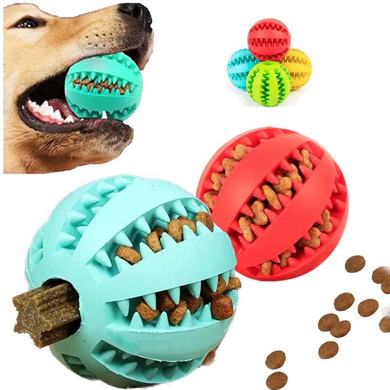 Balle à Friandises Interactive pour Chien et Chats – Nettoyage des Dents & Anti-Anxiété