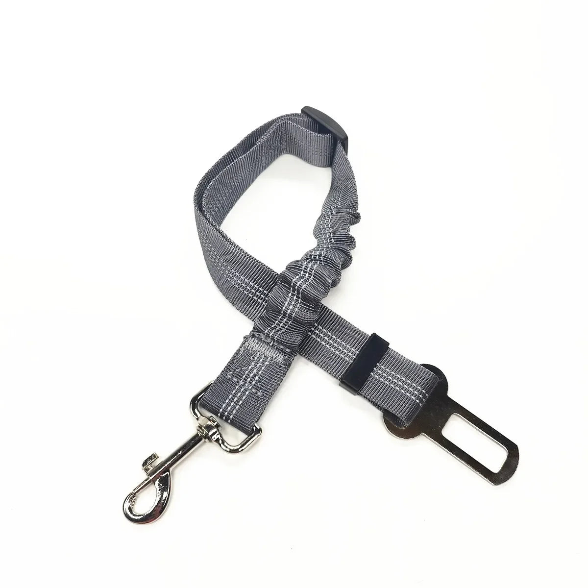 Ceinture de sécurité extensible pour chien – laisse voiture réfléchissante