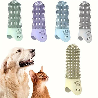 Brosse à Dents 360° en Silicone – Nettoyage Doux & Efficace pour Chiens et Chats