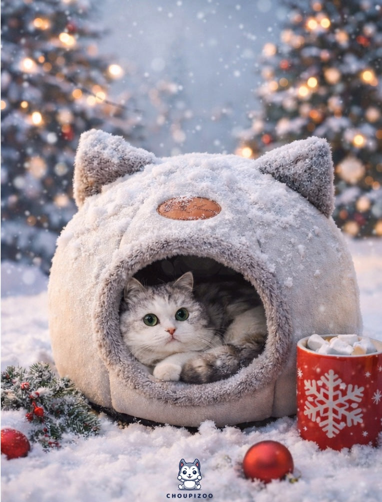 NIDORA™ – Maison cocon premium pour chat